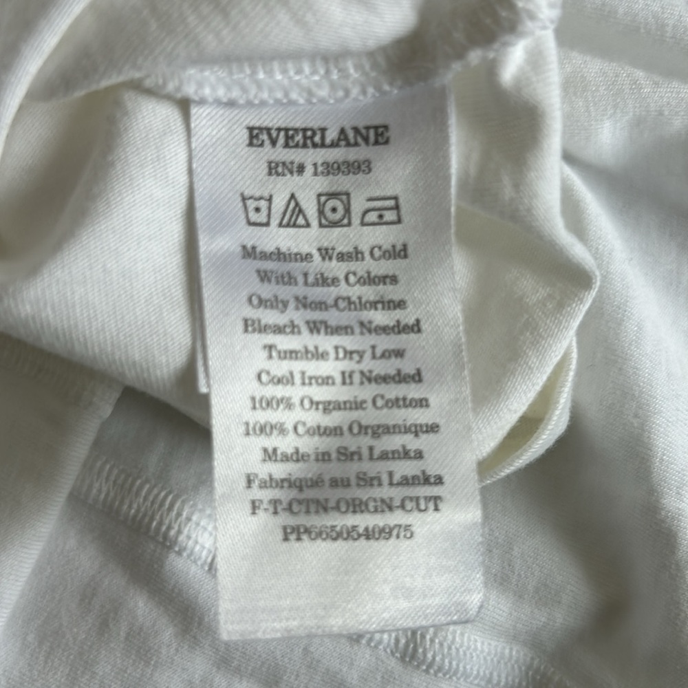 Everlane Organic Cotton High Neck Tank Top XXS Worn Once! - Picture 8 of 10